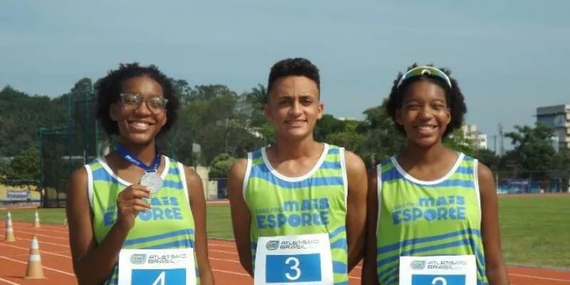Atletas do Cabo Frio + Esporte conquistam medalha e se destacam em estadual de atletismo em Niterói