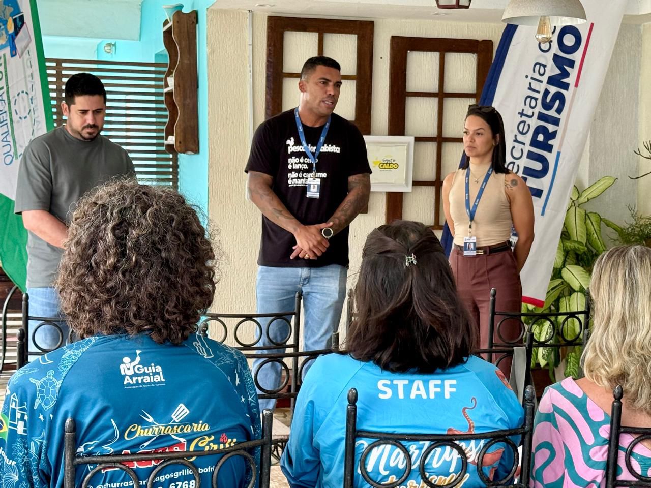 Arraial promove treinamento para guias de turismo .jpg