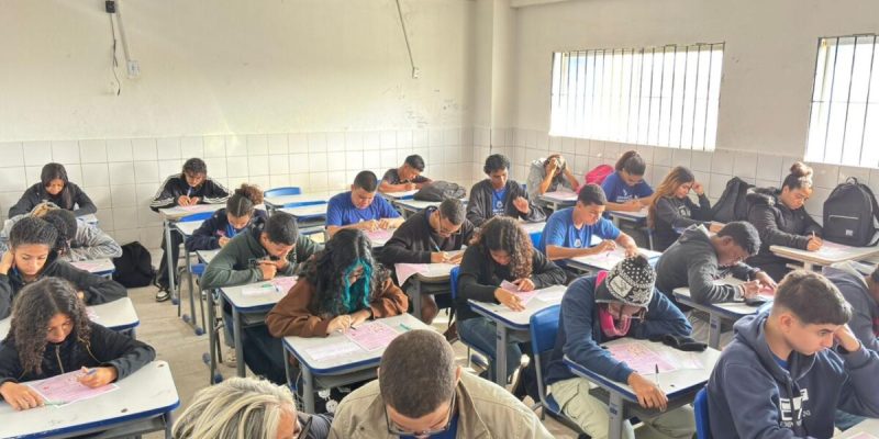 Estudantes da rede municipal de Cabo Frio participam da primeira fase da OBMEP 2026