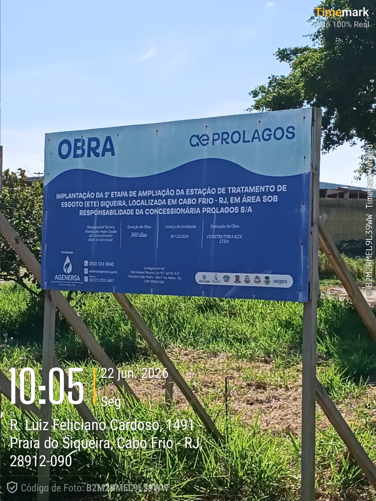 Mais de 100 trabalhadores são demitidos em massa nas obras da ETE da Prolagos sem negociação com sindicato